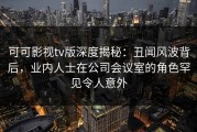 可可影视tv版深度揭秘：丑闻风波背后，业内人士在公司会议室的角色罕见令人意外